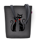 Preview: Tasche Shopper SUNNY »Black Cats« SU59