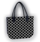 Preview: Filztasche LADY XL »Marocco« Anthrazit TL46