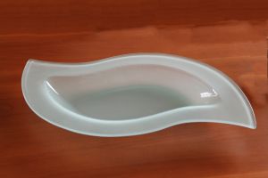 Glasschale S-Form