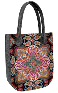 Filztasche CITY »POLKA« TC99