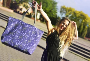 Stofftasche HOLIDAY »Lavender« HL25