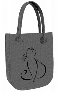 Filztasche CITY »Cat-Fe« FC23