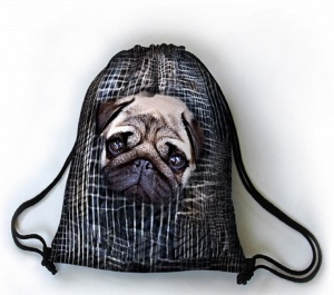 Stoffrucksack SACK »Mops« WP16