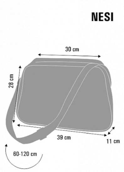 Handtasche NESI »Triangle« TN17