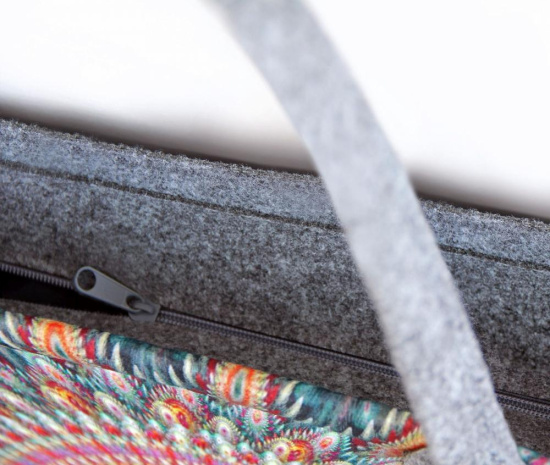 Filztasche CITY »Tulpen« TC15