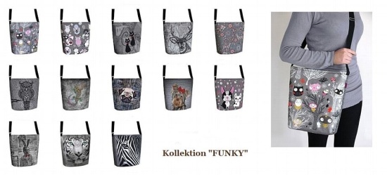 Filztasche FUNKY »Cat-K« FY34