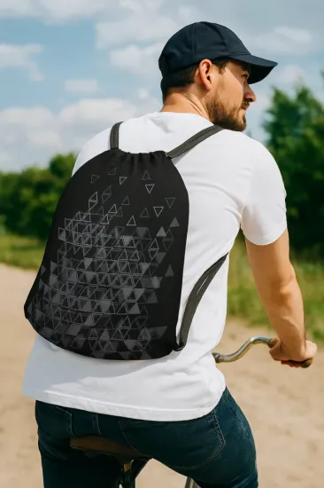Stoffrucksack SACK »Triangle« WP56