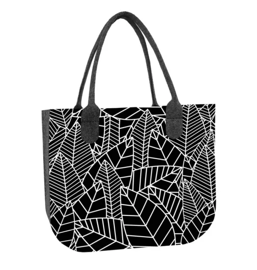 Filztasche LADY XL »Laurel« Anthrazit TL55