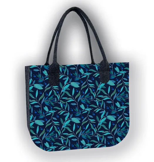 Filztasche LADY XL »Oleander« Anthrazit TL48