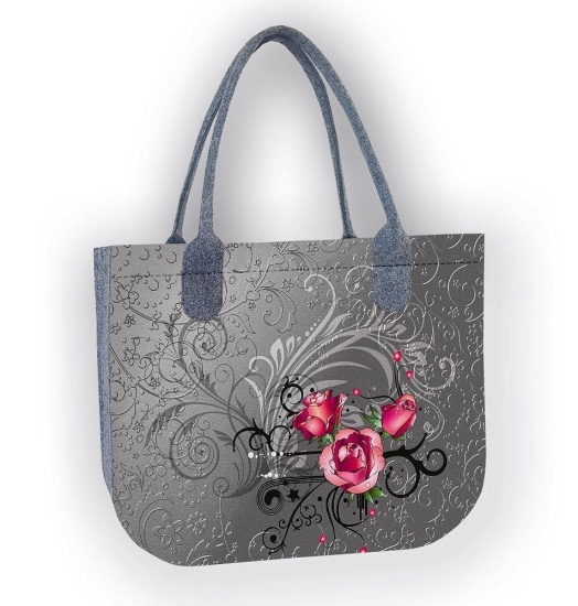 Filztasche LADY XL »Tatoo« TL20