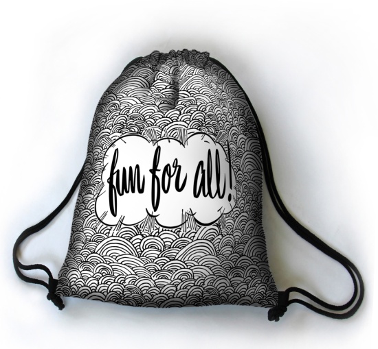 Stoffrucksack SACK »Fun« WP45