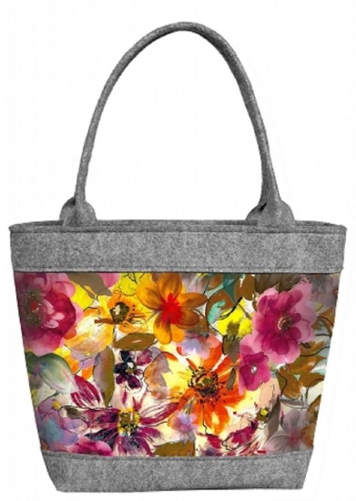 Filztasche POLO »Garden« TP17