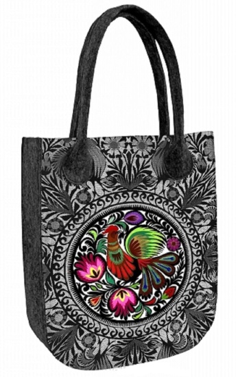 Tasche CITY »Hahn« Anthrazit FCA18