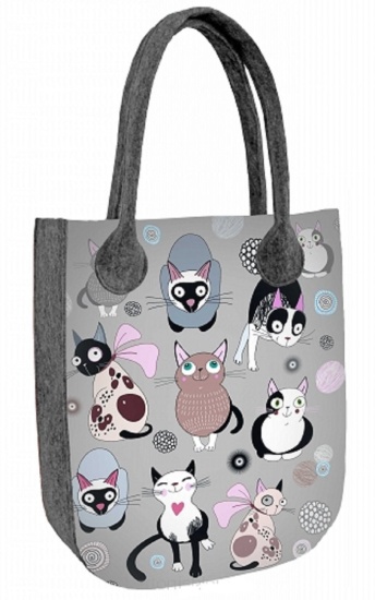 Filztasche CITY »Catnip« FC19