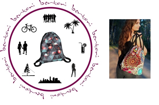 Stoffrucksack SACK »Ibiza« WP50